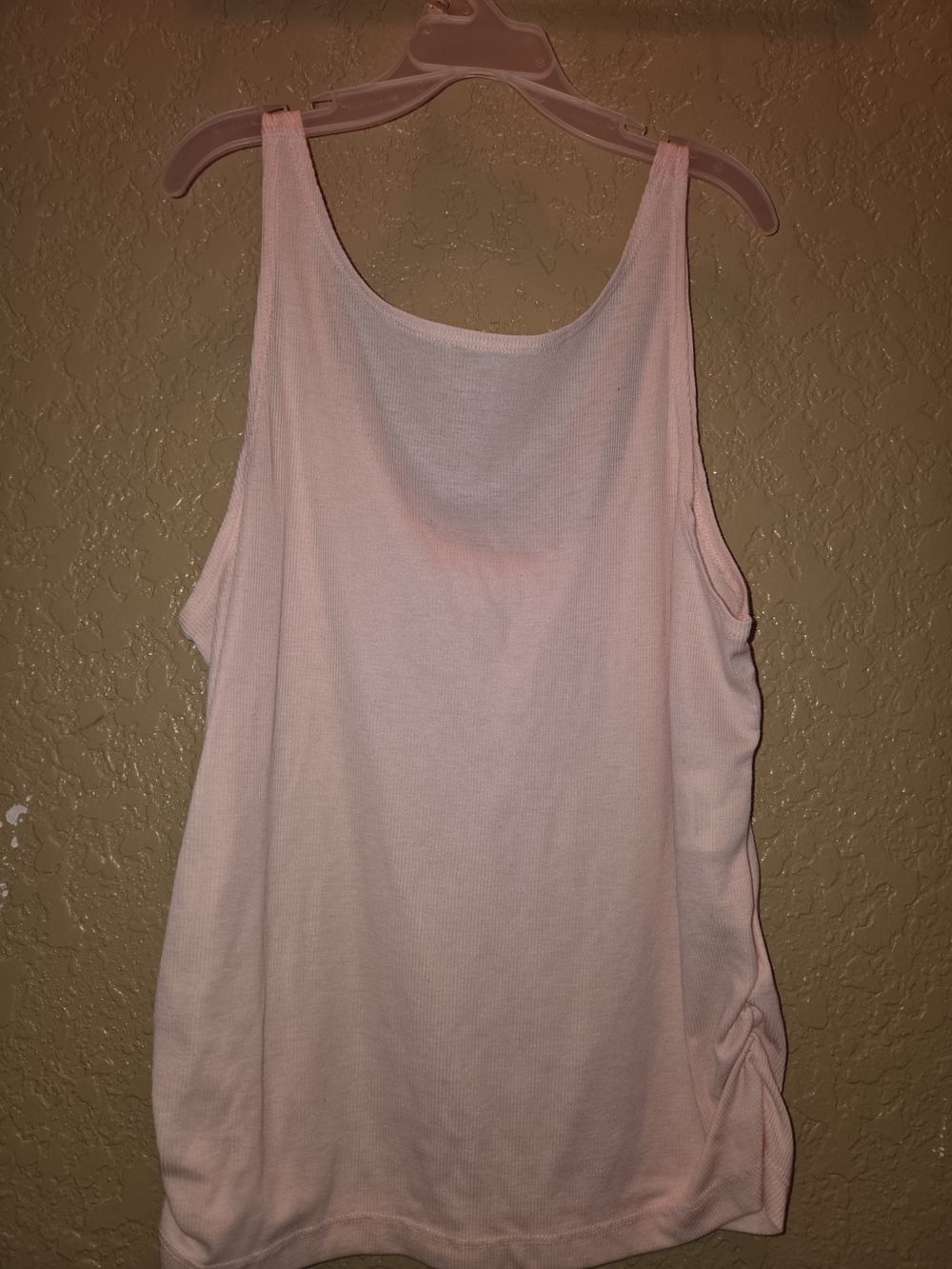 Nike Women’s Pale Pink Scoop Back Athletic Tank - Picture 2 of 4